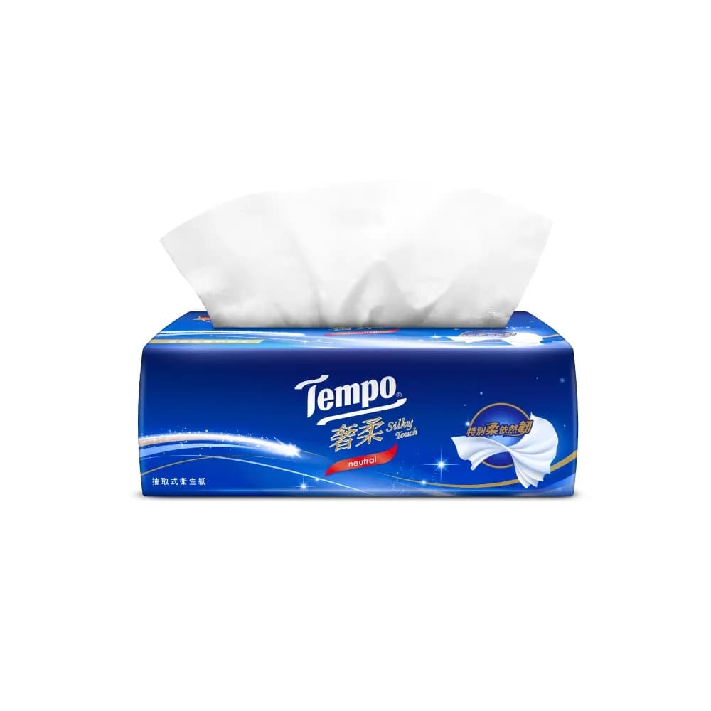 TEMPO 奢柔四層抽取式衛生紙 80抽×1包